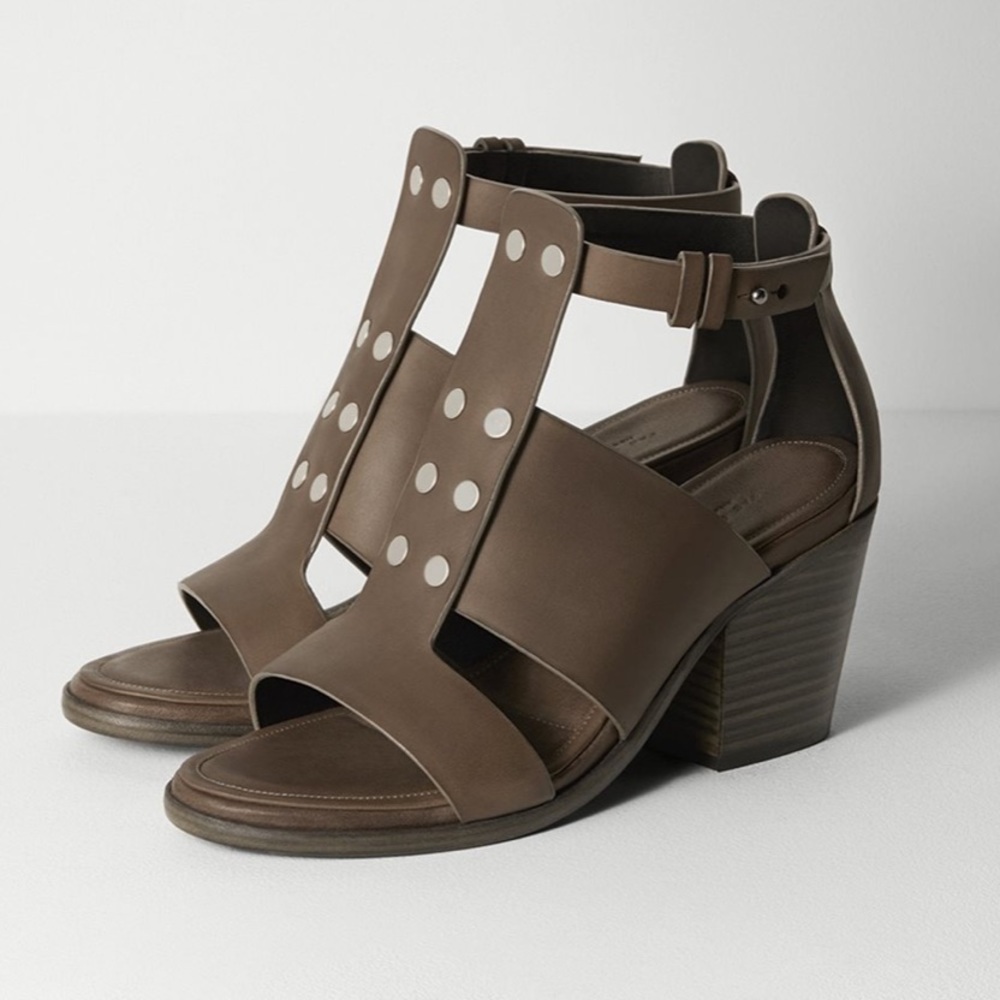 rag & bone Charlie Sandal in Smog